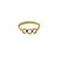 Tri Polki Diamond Ring