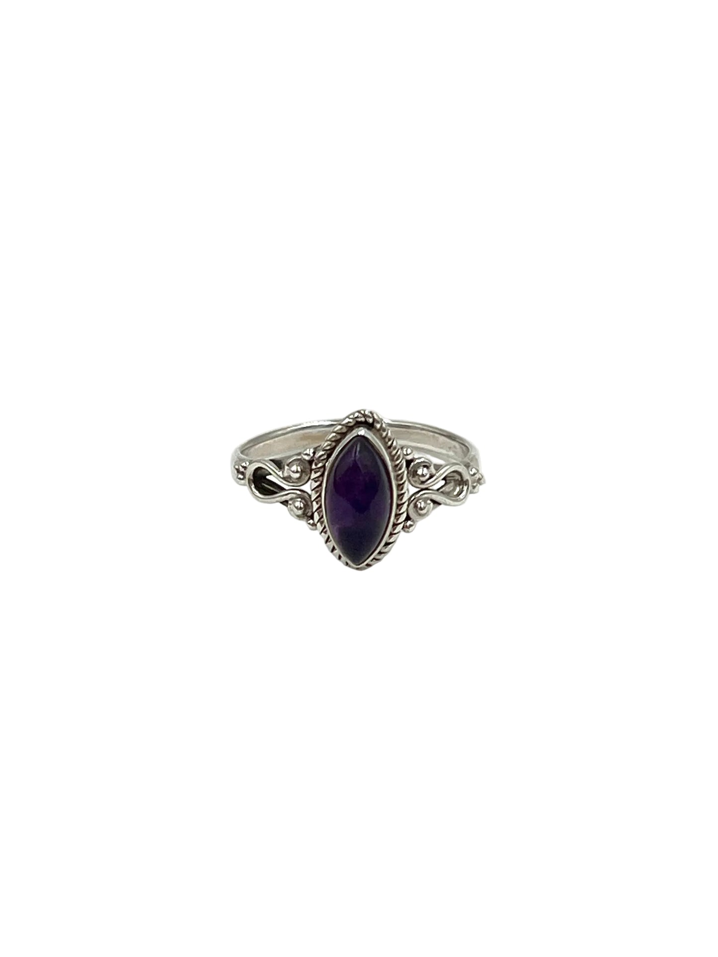 Amethyst Marquise Ring