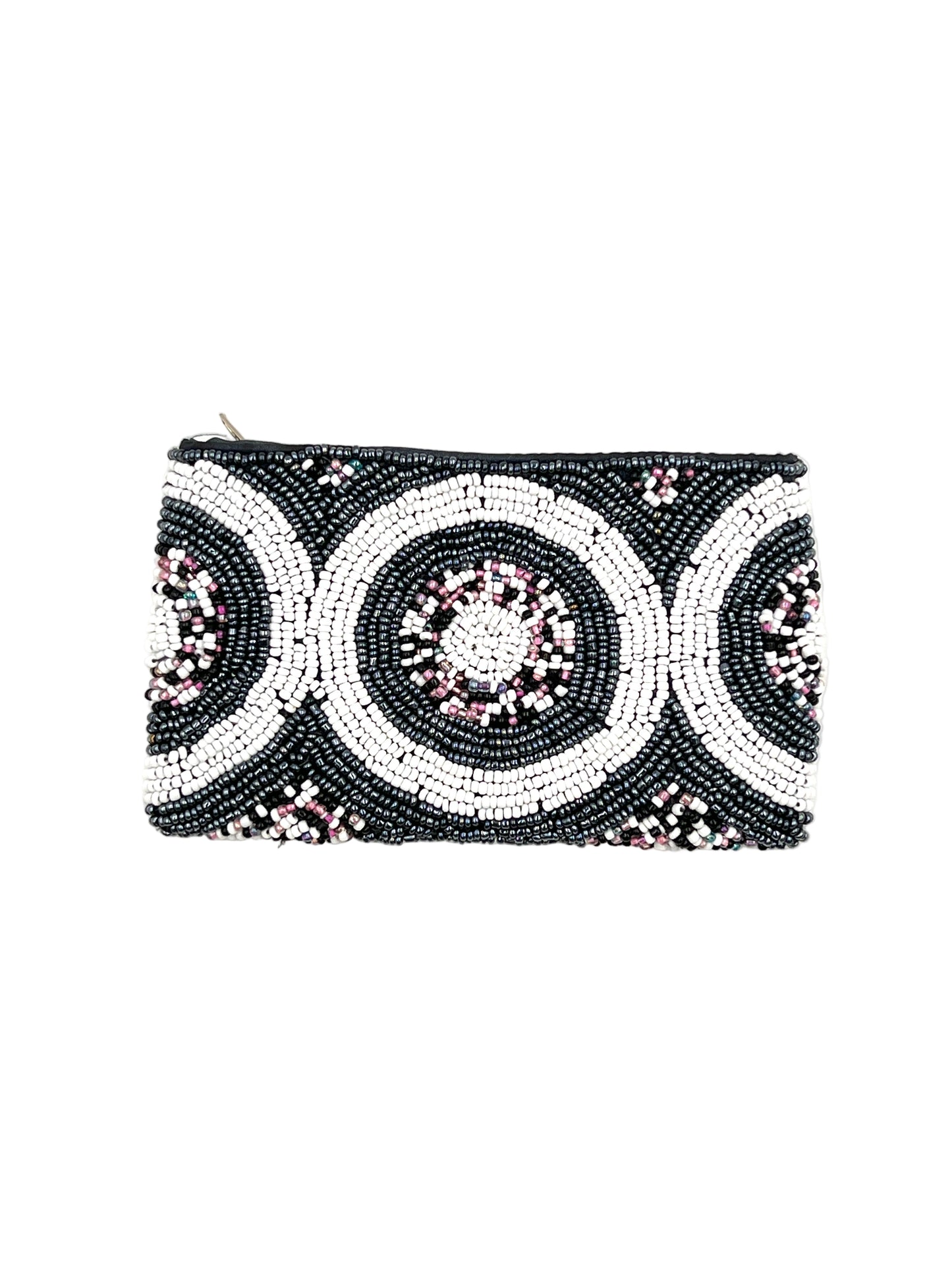 Beaded Circle Coin Purse