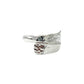 Sterling Silver Hammered Wrap Ring