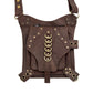 Festival Leather & Metal Waist/Thigh Holster Bag