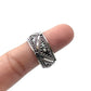 Sterling Silver Bali Band Rings