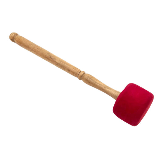 Red Striking Mallet for Singing Bowl