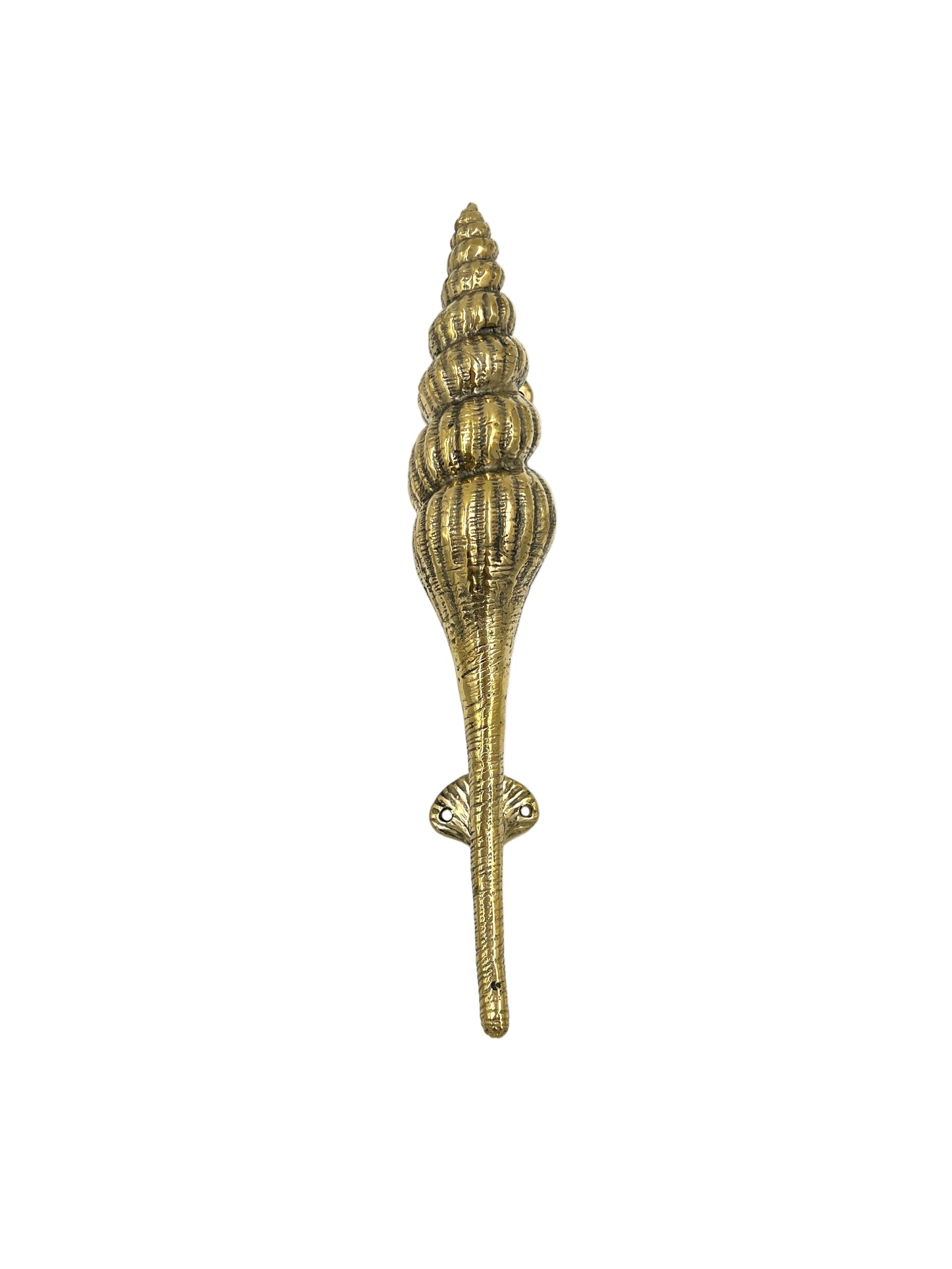 Bronze Spiral Shell Wall Hook