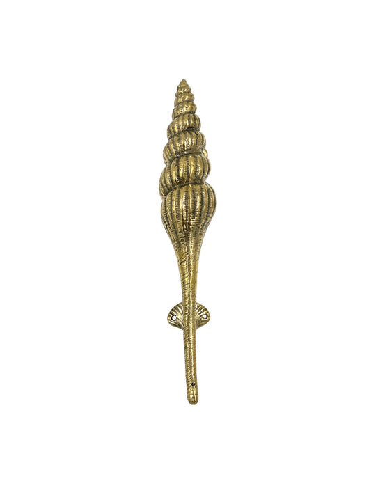 Bronze Spiral Shell Wall Hook