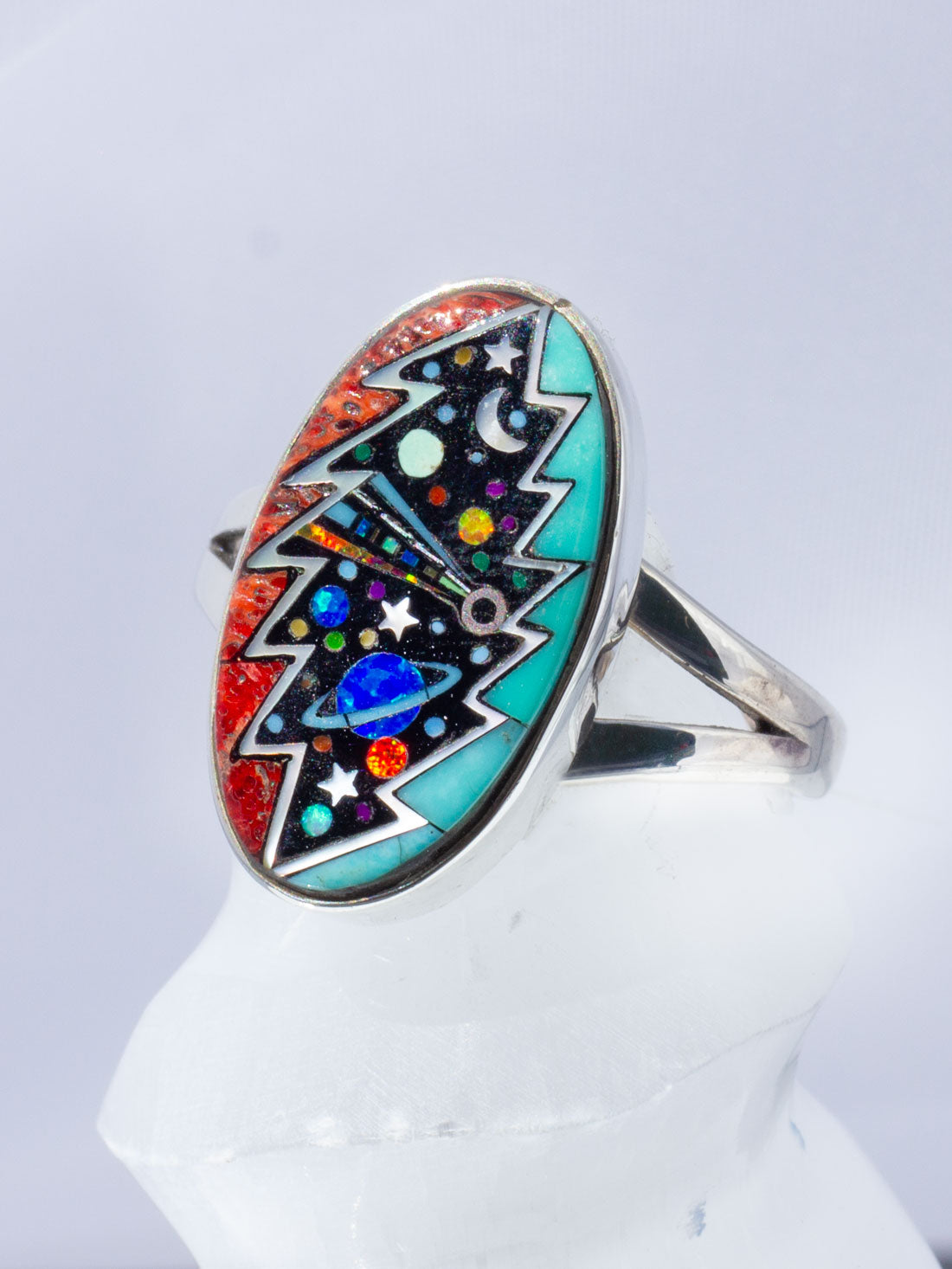Gemstone Paintings by David Freeland Jr. | Galaxy Rings Collection