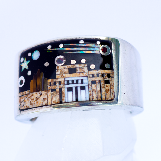 Gemstone Paintings by David Freeland Jr. | Galaxy Town Ring