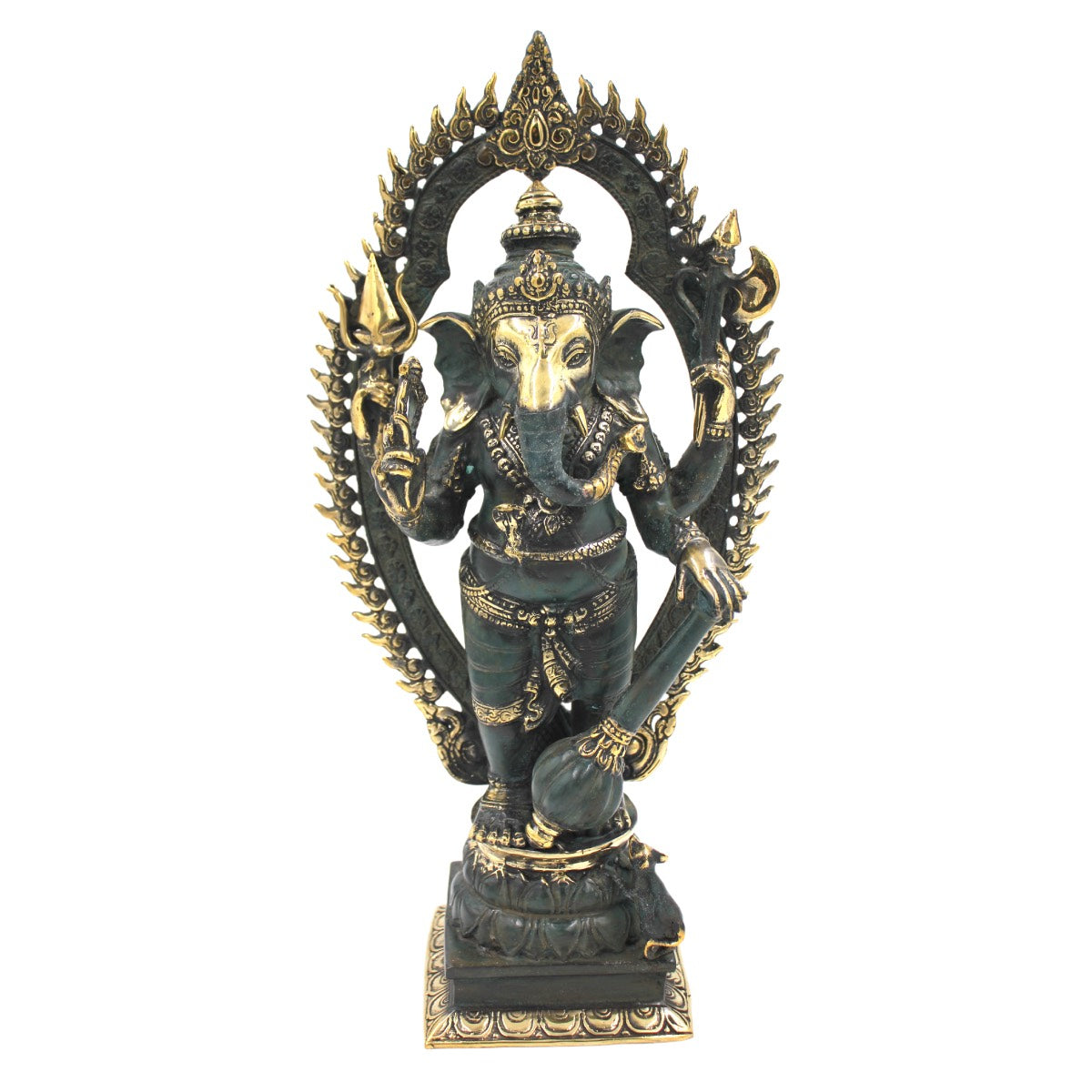 Oxidized Bronze Lord Ganesh