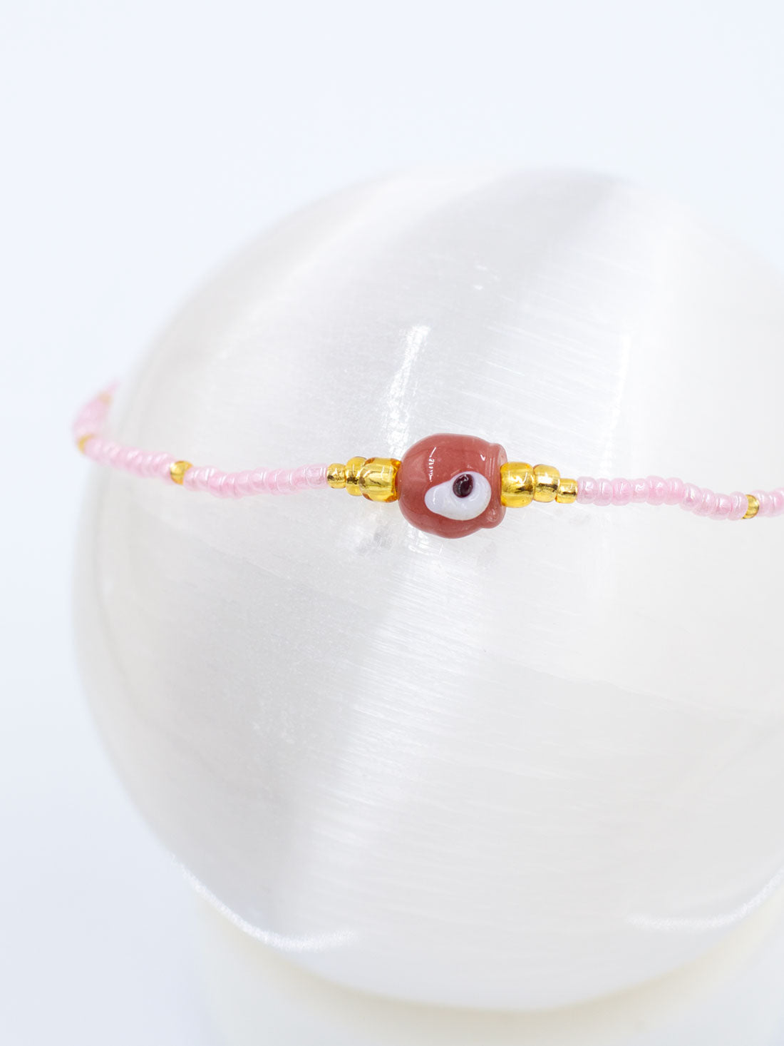 Beaded Evil Eye Anklets