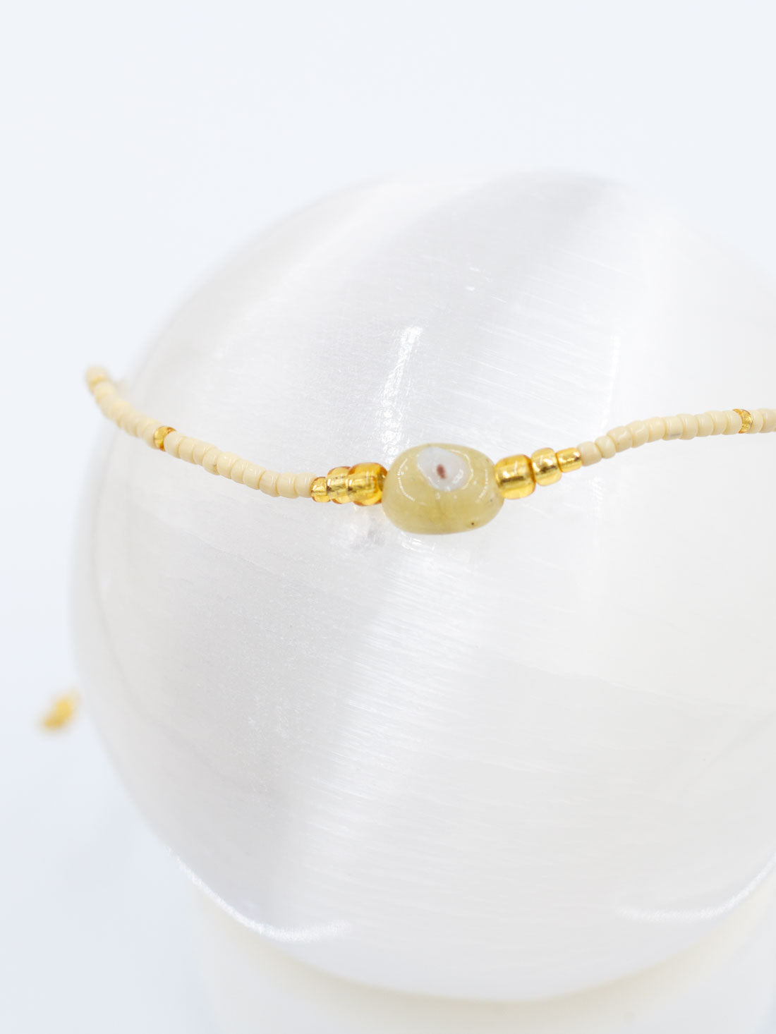 Beaded Evil Eye Anklets