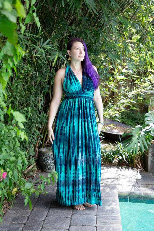 Tie Dyed Long Dress