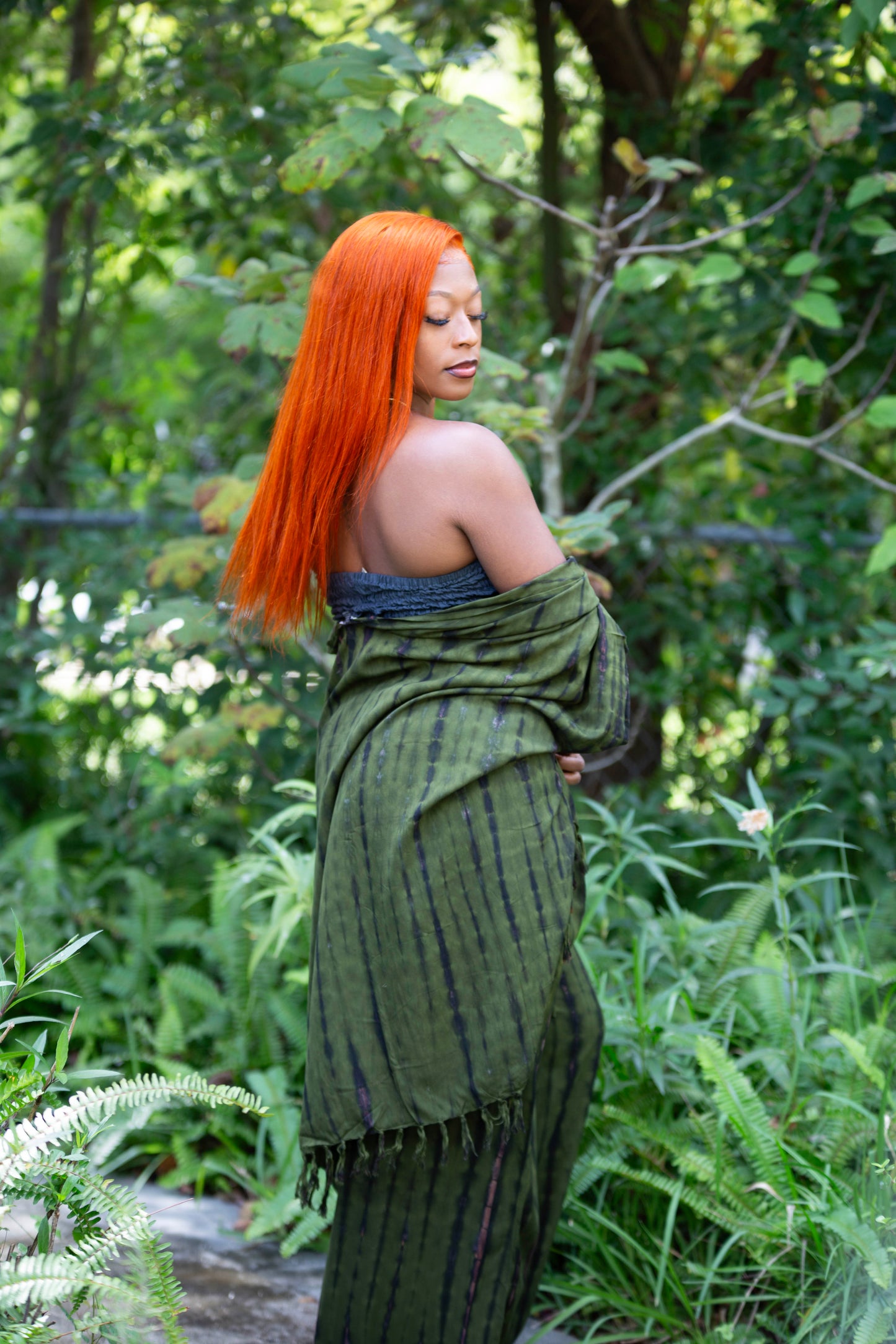 Tie Dyed Frill Jacket