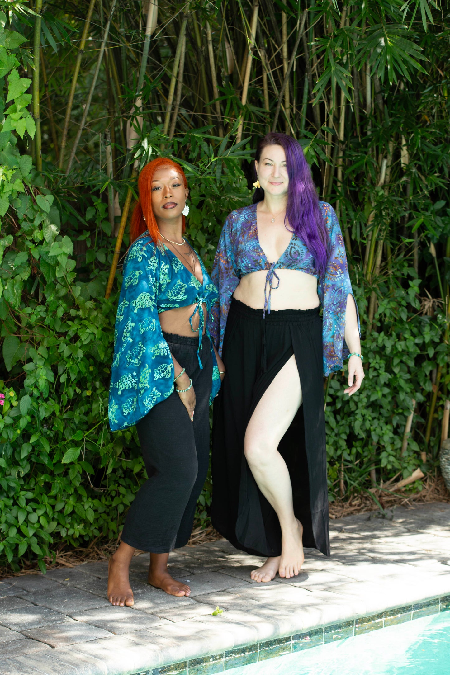 Hand Batiked Crop Blouse