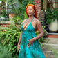 Hand Batiked Slit Dress