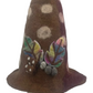 Hand Felted Fall Leaf Hat