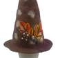 Hand Felted Fall Leaf Hat