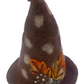 Hand Felted Fall Leaf Hat