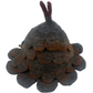 Hand Felted Pinecone Wool Hat