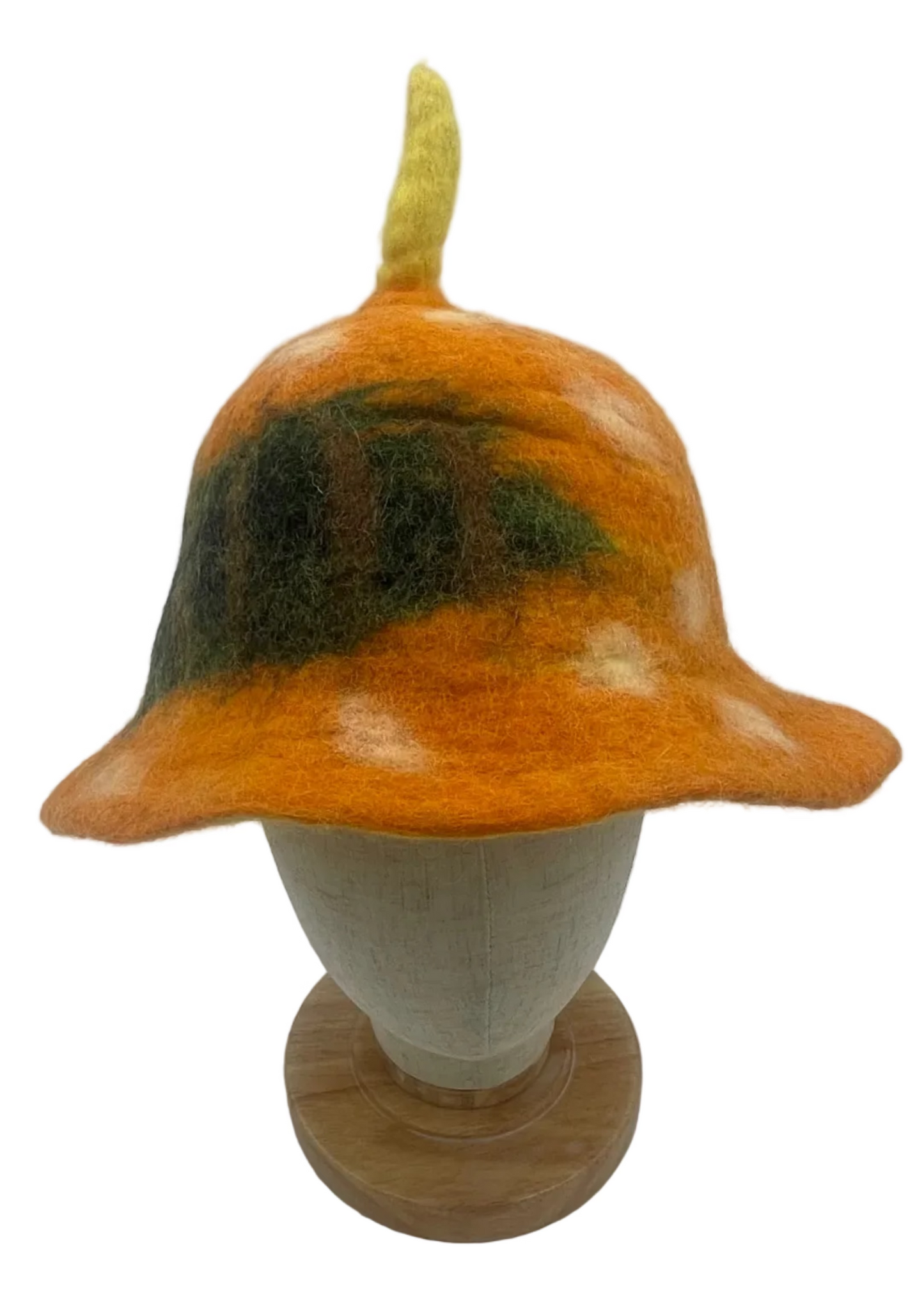 Hand Felted Dream Wool Hat