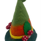Hand Felted Gnome Mushroom Wool Hat