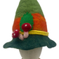 Hand Felted Gnome Mushroom Wool Hat