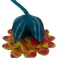 Hand Felted Flower Blossom Wool Hat