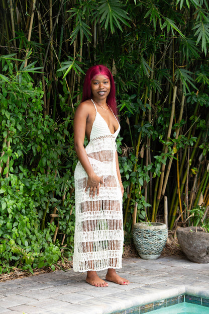 Crochet Maxi Dress