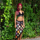 Crochet Fringe Skirt Set