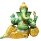 Ganesh Statue - Remover of Obstacles 37cm x 37cm