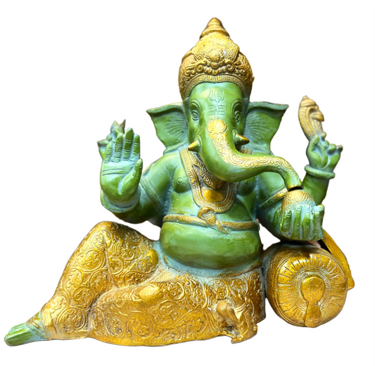 Ganesh Statue - Remover of Obstacles 37cm x 37cm