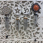 Flower of Life Painted Wind Chime