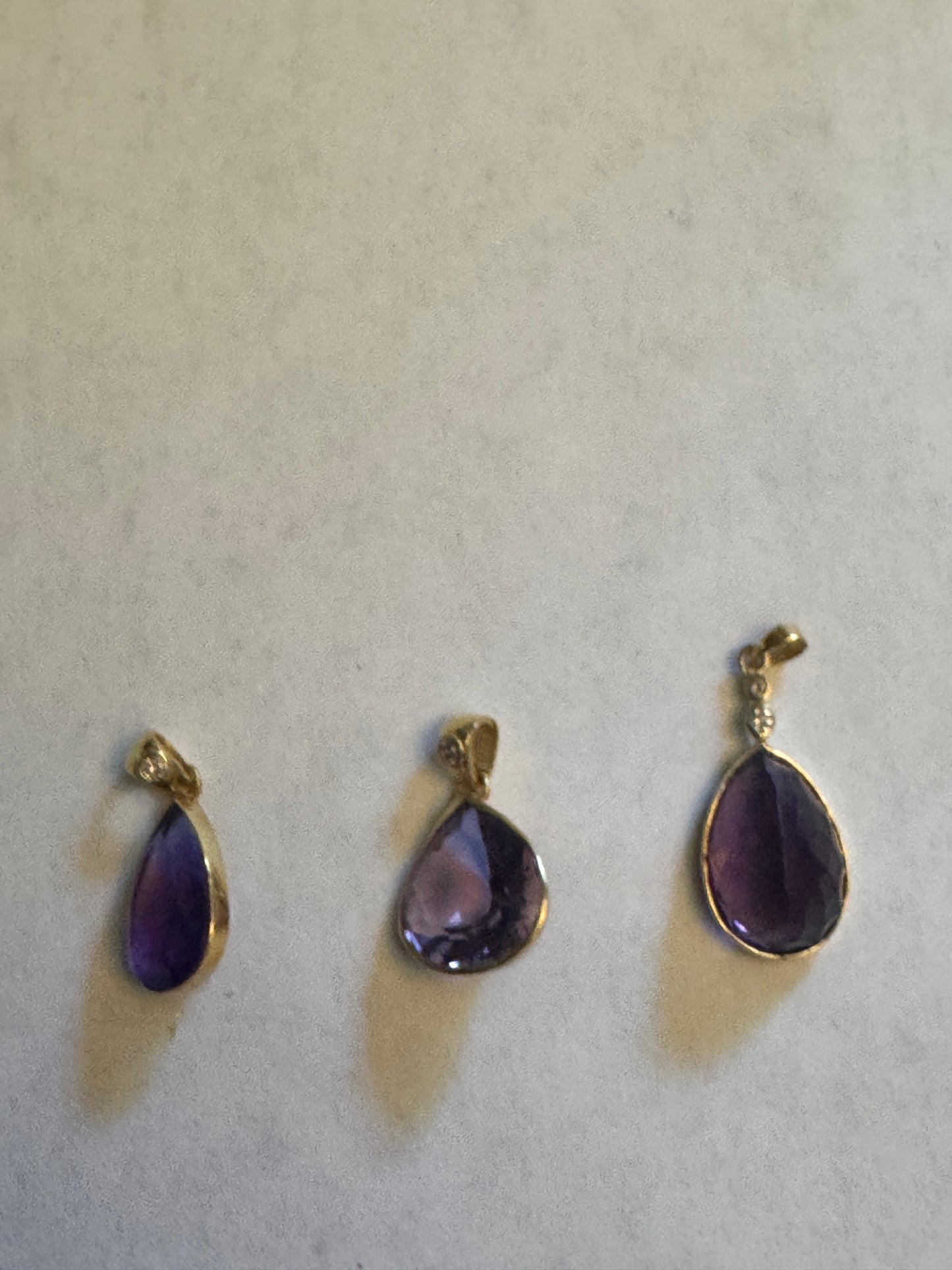 14 Karat Gold | Amethyst Pendant Collection