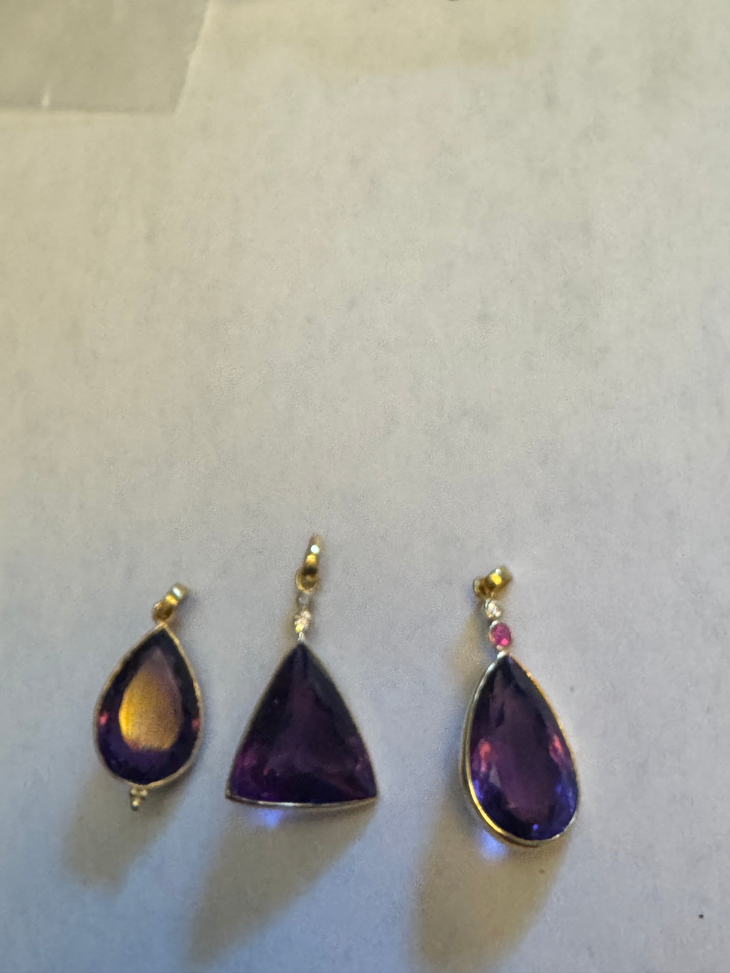 14 Karat Gold | Amethyst Pendant Collection