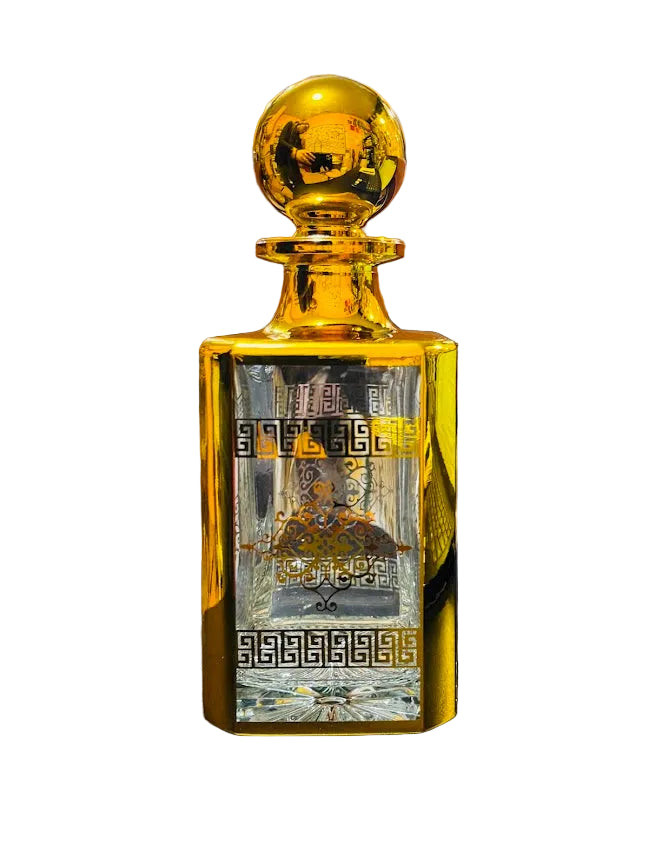 Gold Glass Bottles