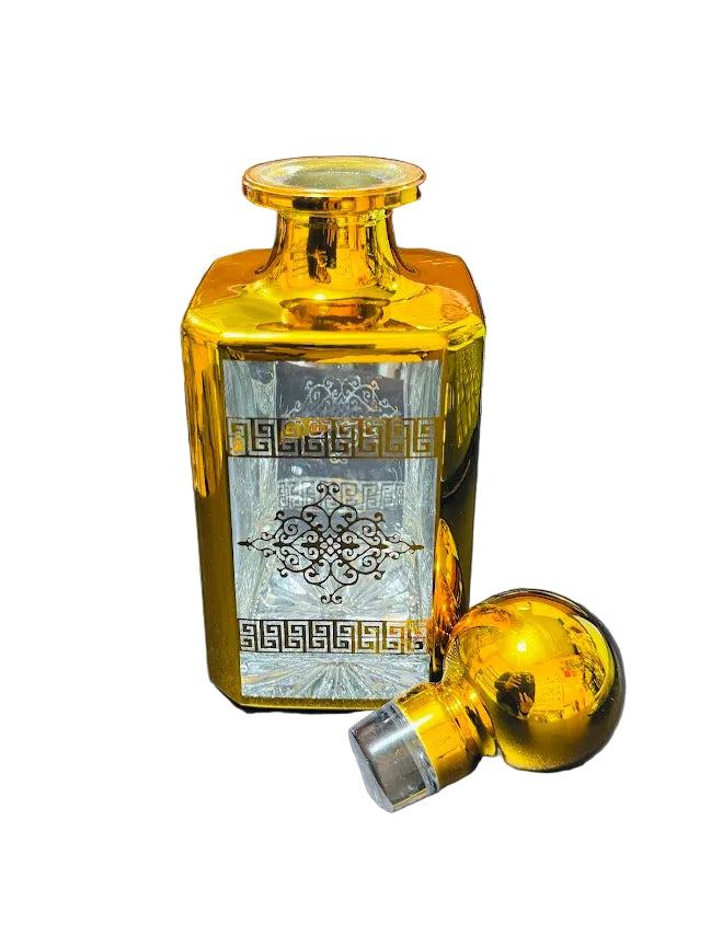 Gold Glass Bottles