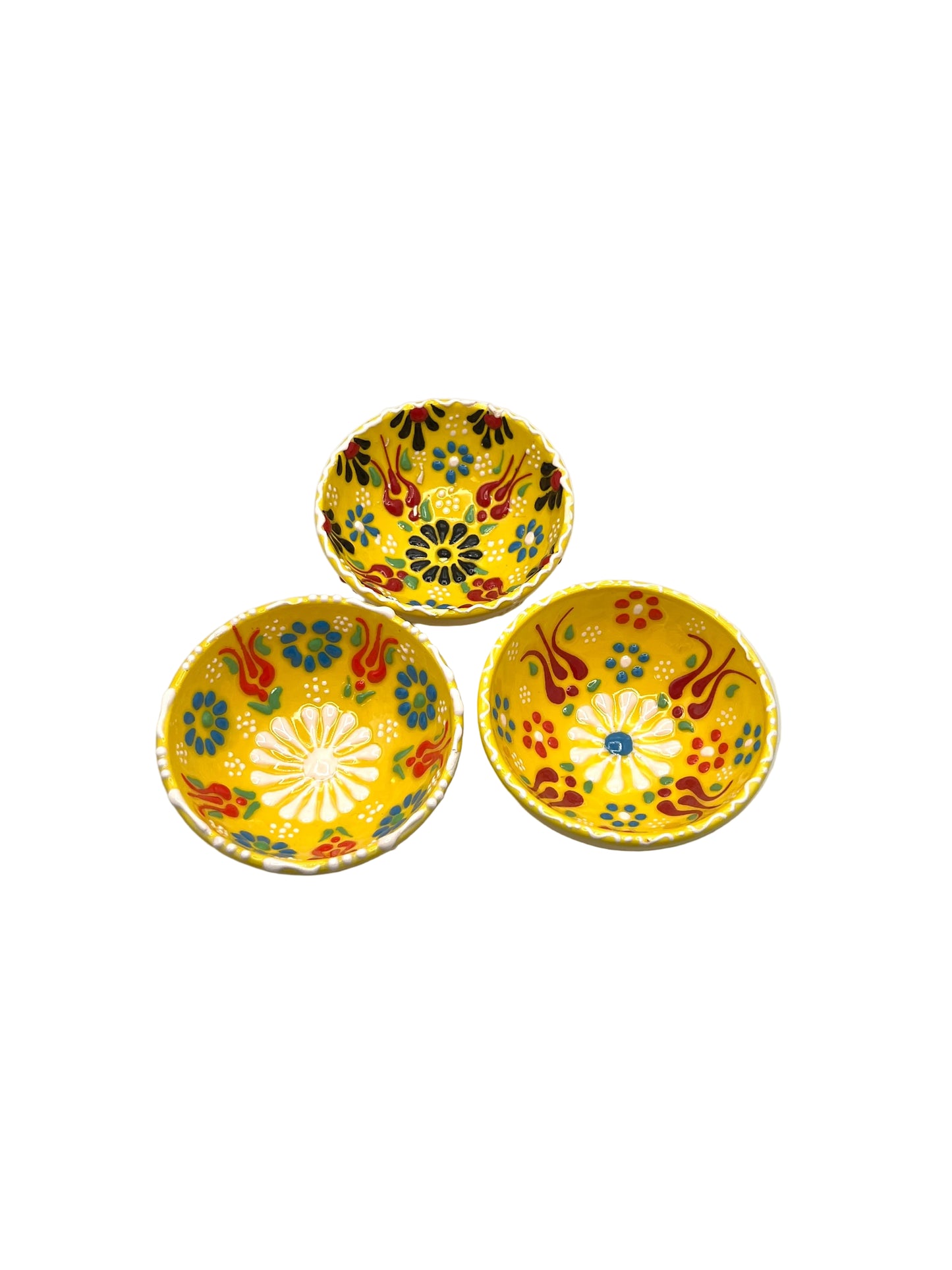 Floral Turkish Ceramic Bowls