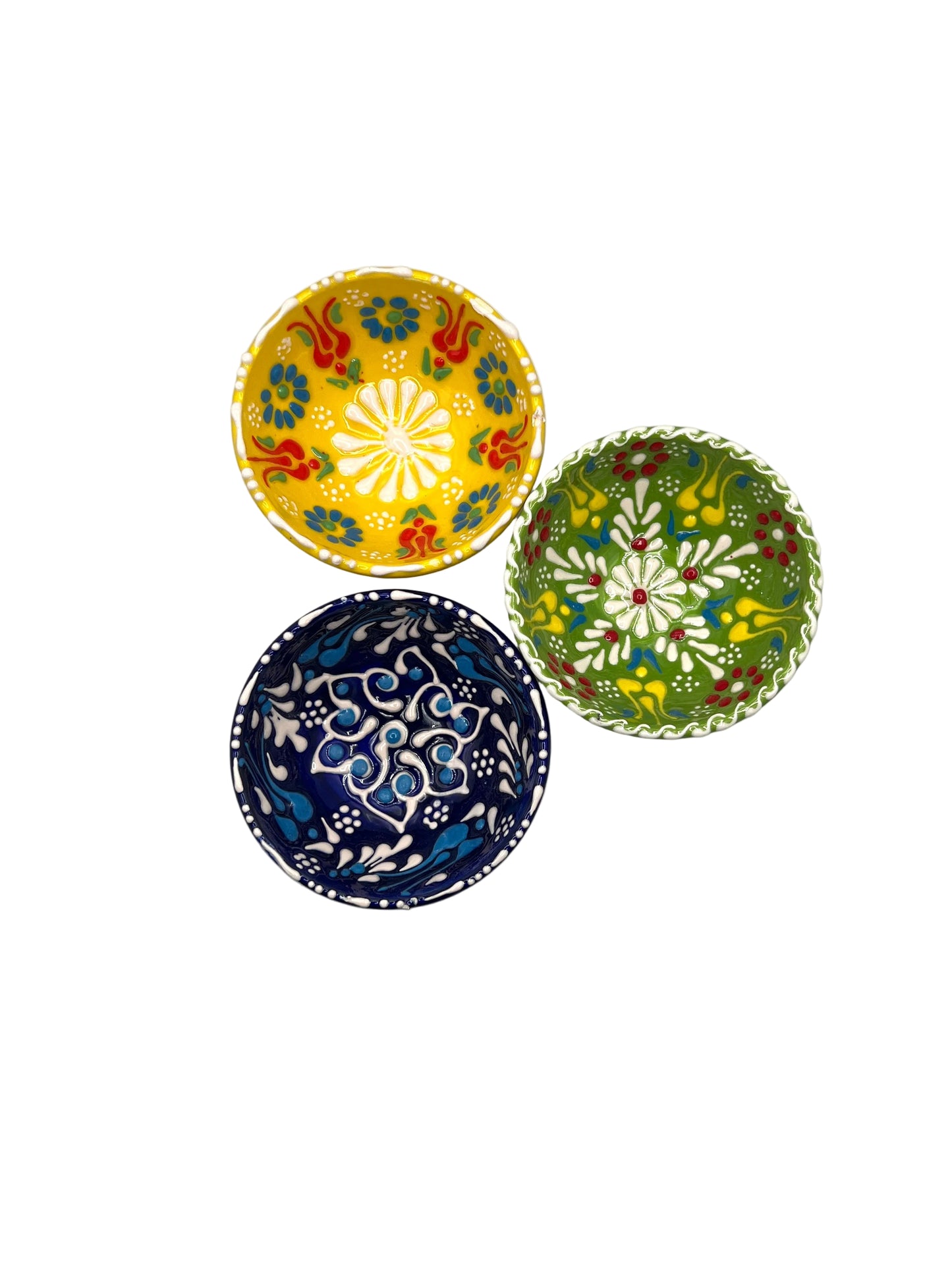 Floral Turkish Ceramic Bowls