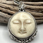Round Face Bone Face Pendants