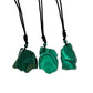 Freeform Malachite Necklace