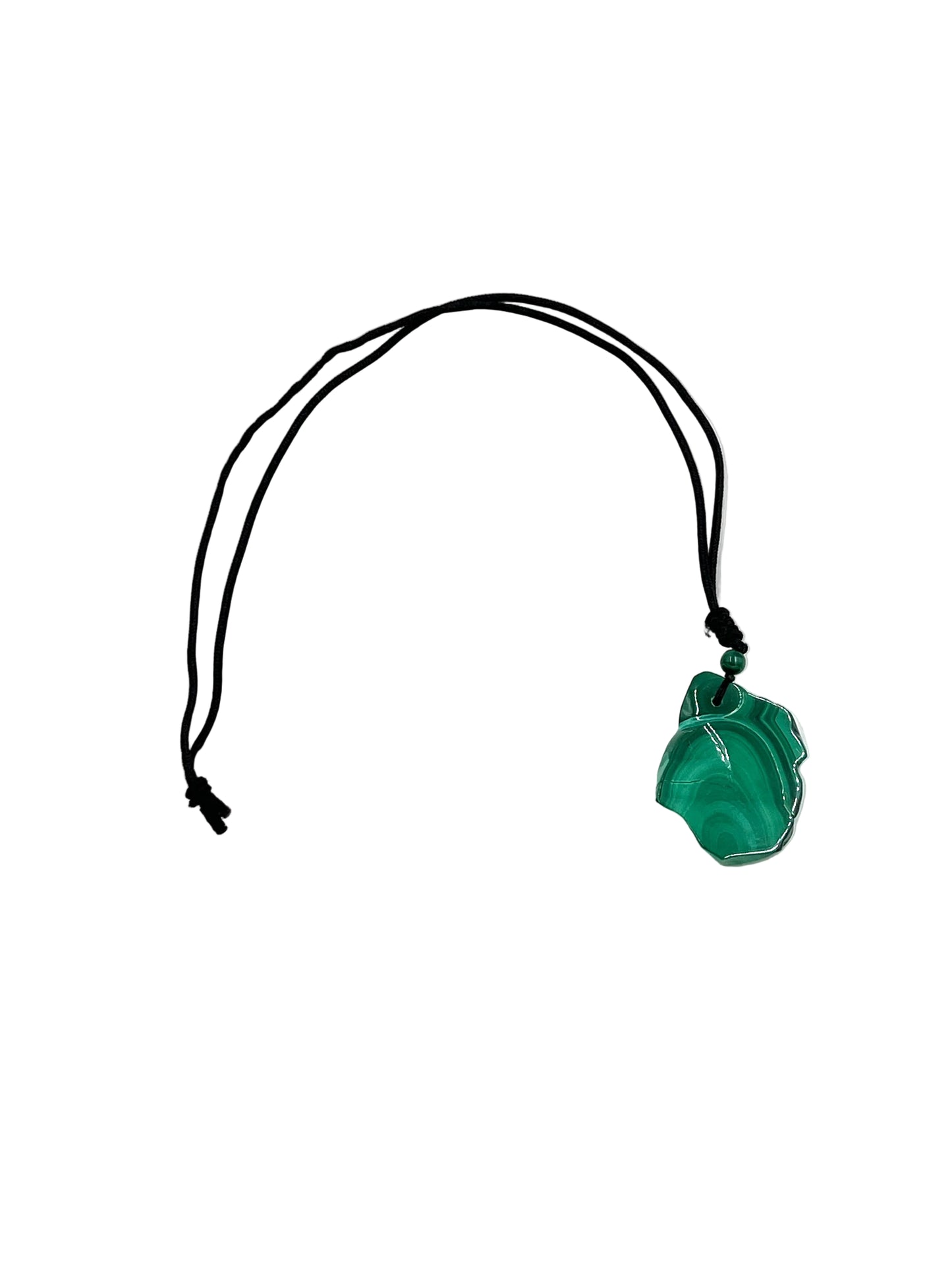 Freeform Malachite Necklace