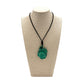 Freeform Malachite Necklace