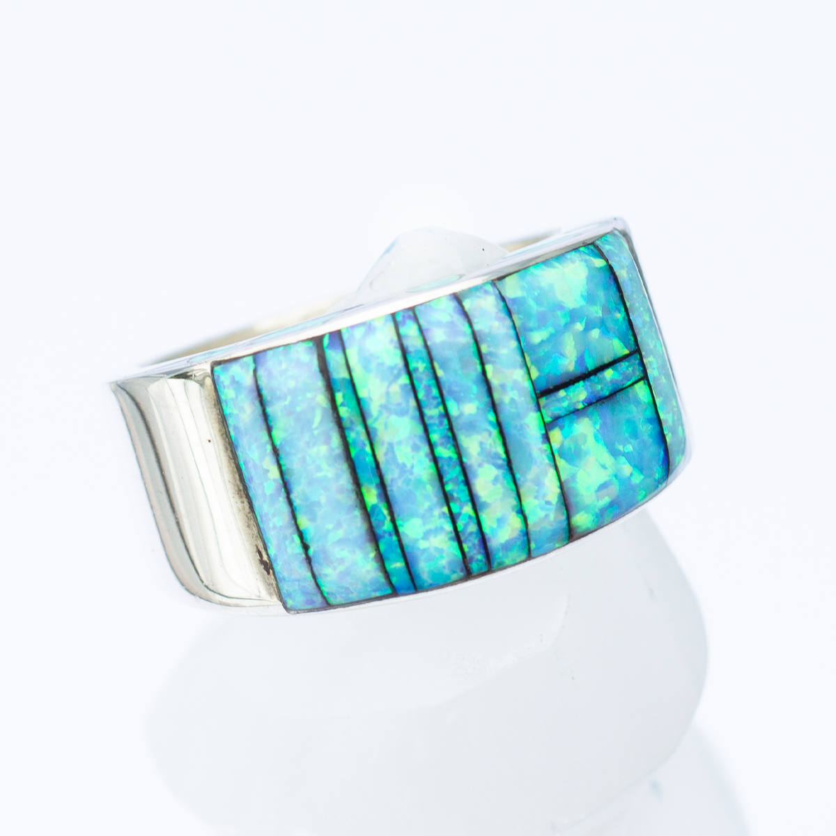 Gemstone Paintings by David Freeland Jr. | Geometric Abstract Rings