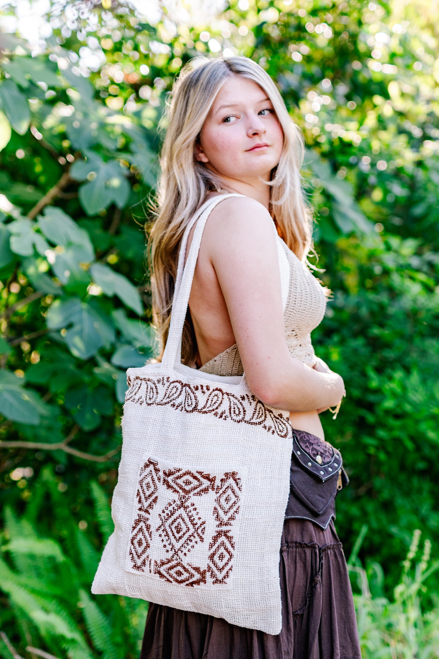 Desert Rose Market Bags