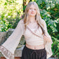 Desert Rose Woven Tie Jacket