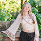 Desert Rose Woven Tie Jacket