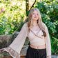 Desert Rose Woven Tie Jacket