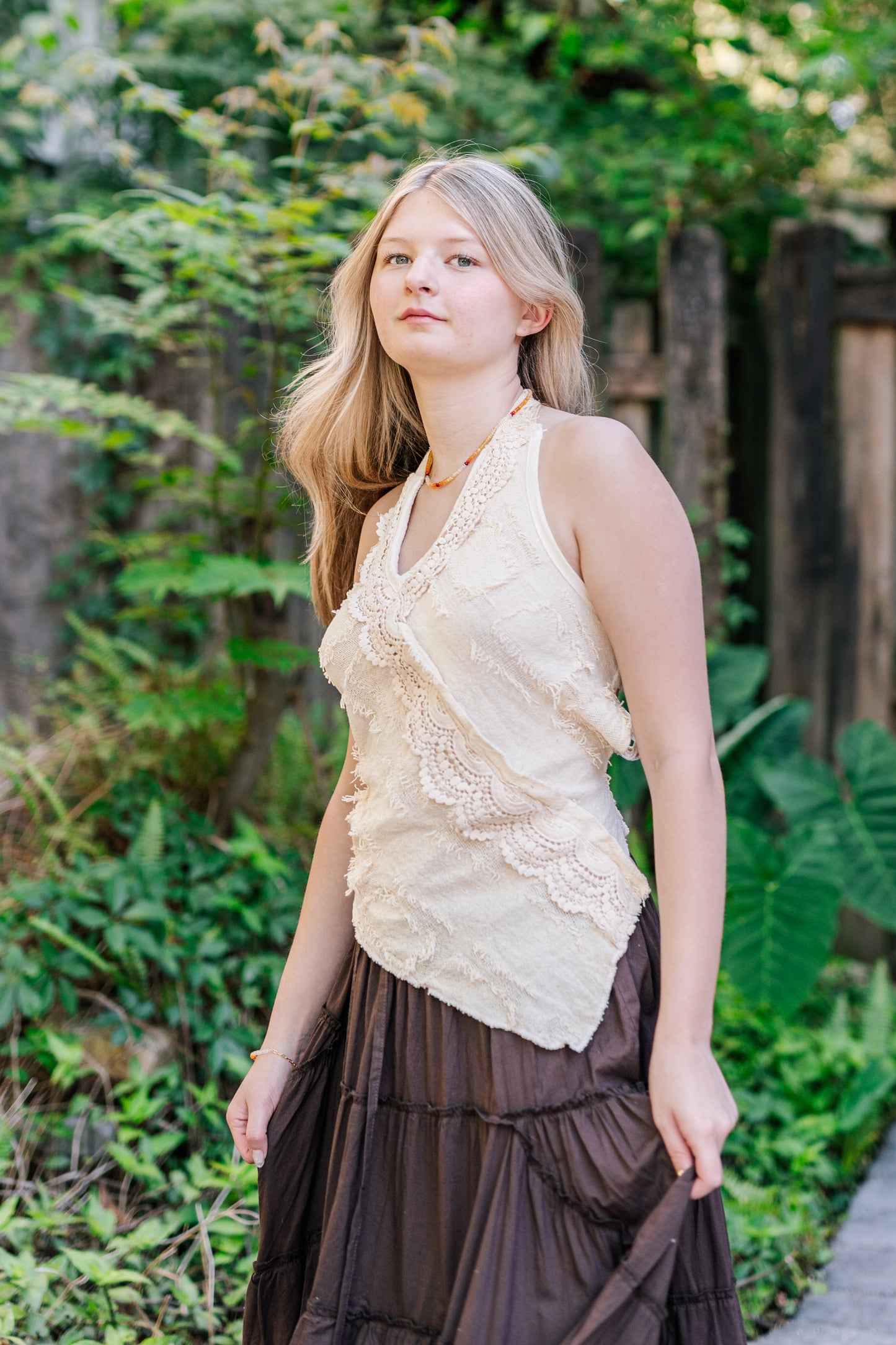 Desert Rose Lace Skirt
