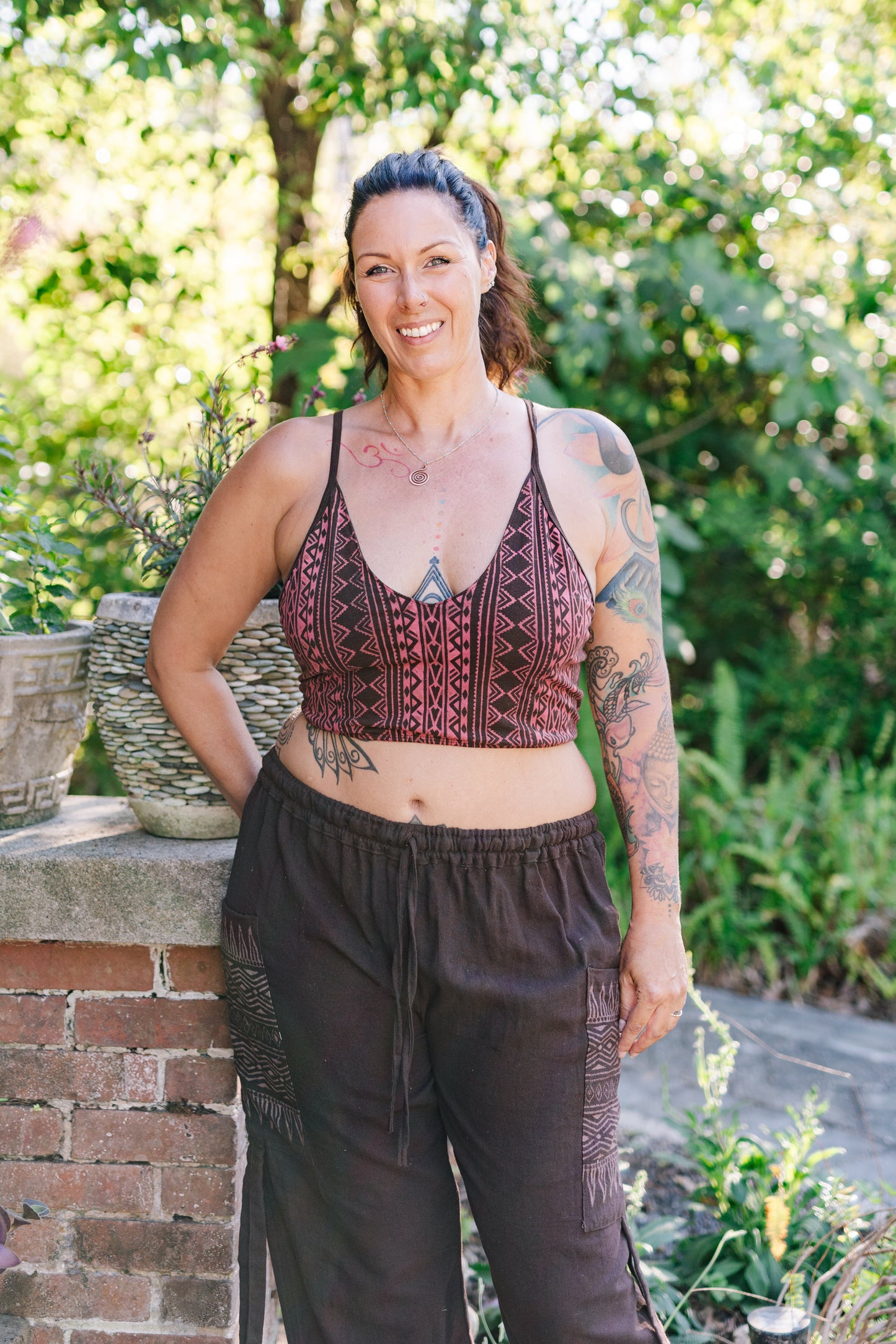 Block Print Bralette