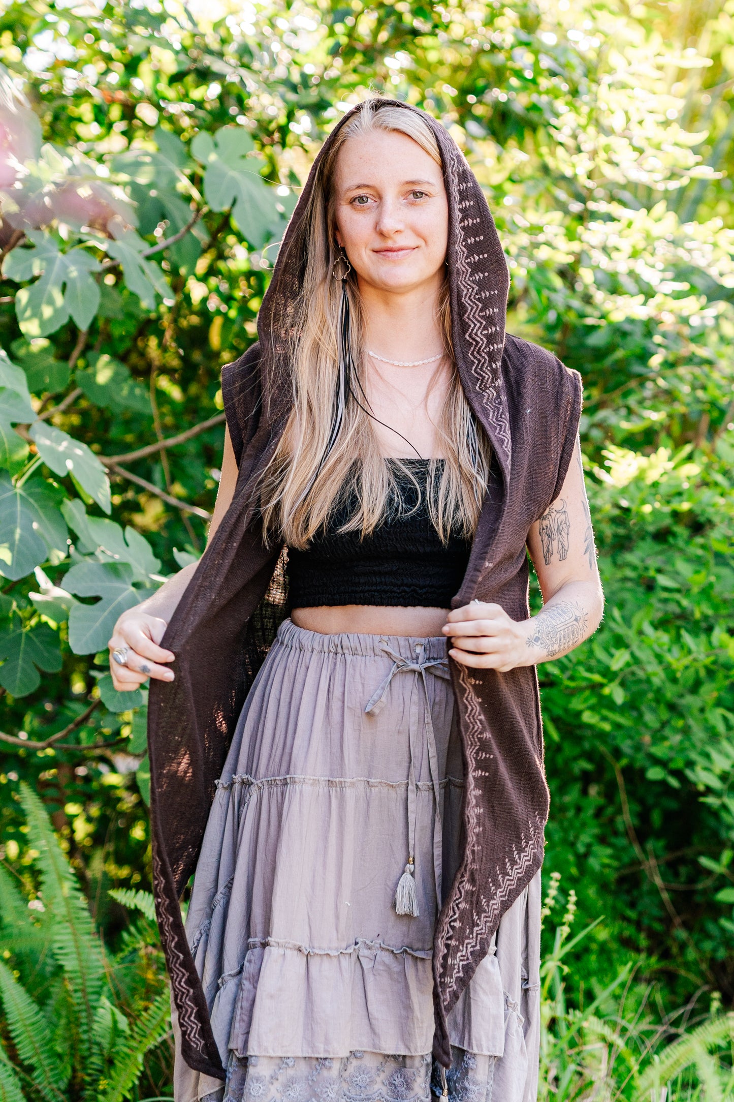 Desert Rose Vest Hoodie