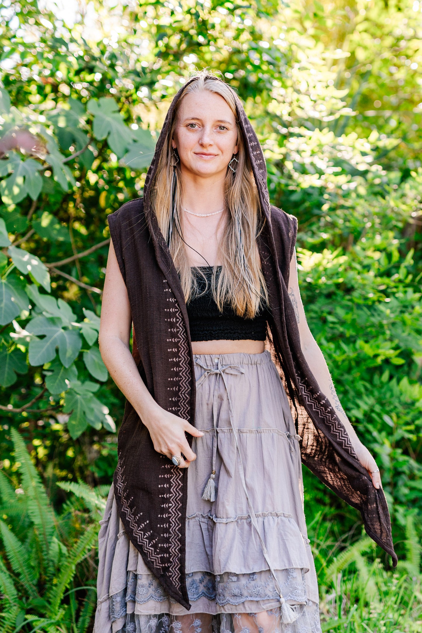 Desert Rose Vest Hoodie